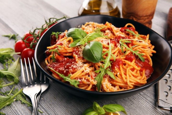 Spaghetti mit frischen Kräutern